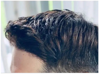 横から見てもバレない