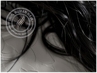 人毛だから自然でバレない