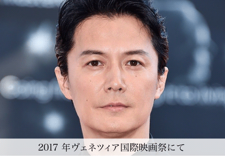 福山雅治 2017年ヴェネツィア国際映画祭にて
