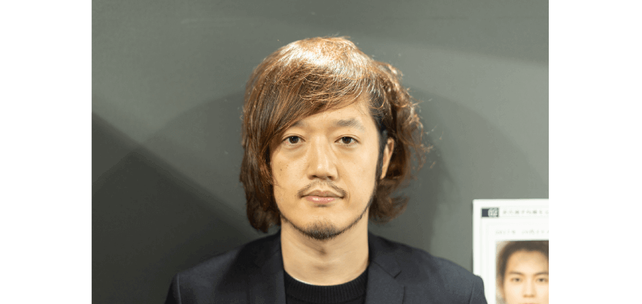 ファッションリーダーMBさんのメンズメイク前