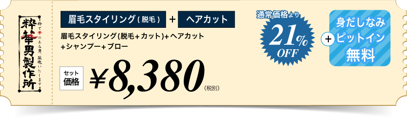 【眉毛の整え方】失敗しない男の眉毛カンタンお手入れ術&基本知識 14番目の画像